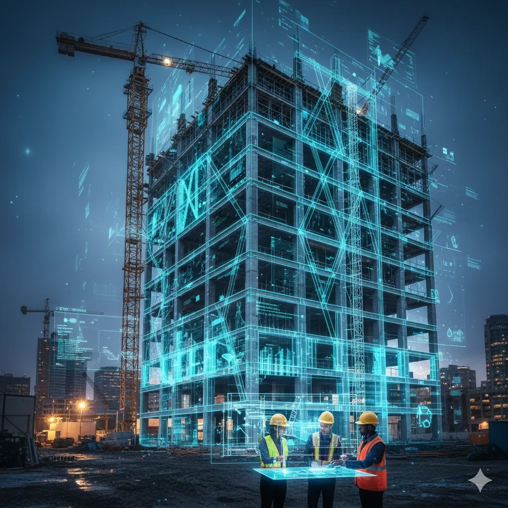 Modelo BIM de cálculo de una estructura de acero con sus conexiones
